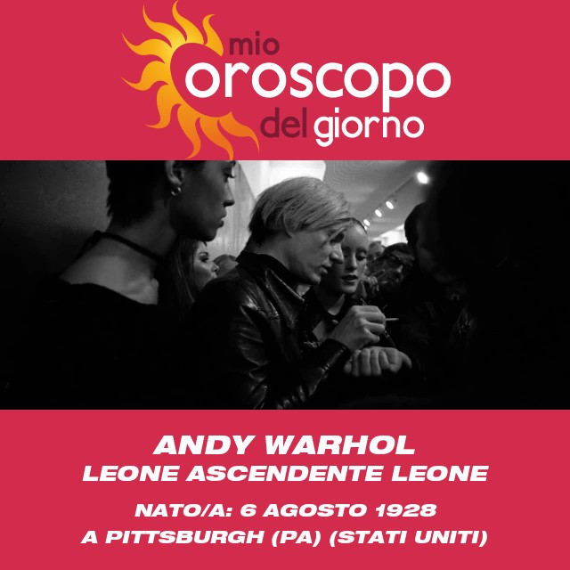 Portrettistica Astrale di Andy Warhol: L\'Influenza di un Leone nel suo Lavoro