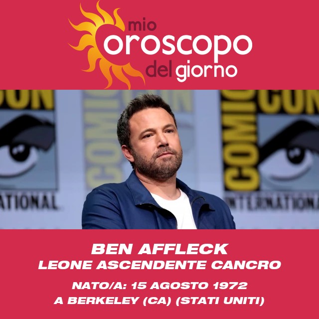 Ben Affleck: La Star di Hollywood