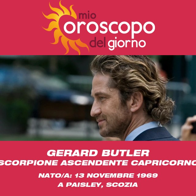 Gerard Butler: L\'Influenza dello Scorpione sulla sua Celebrità