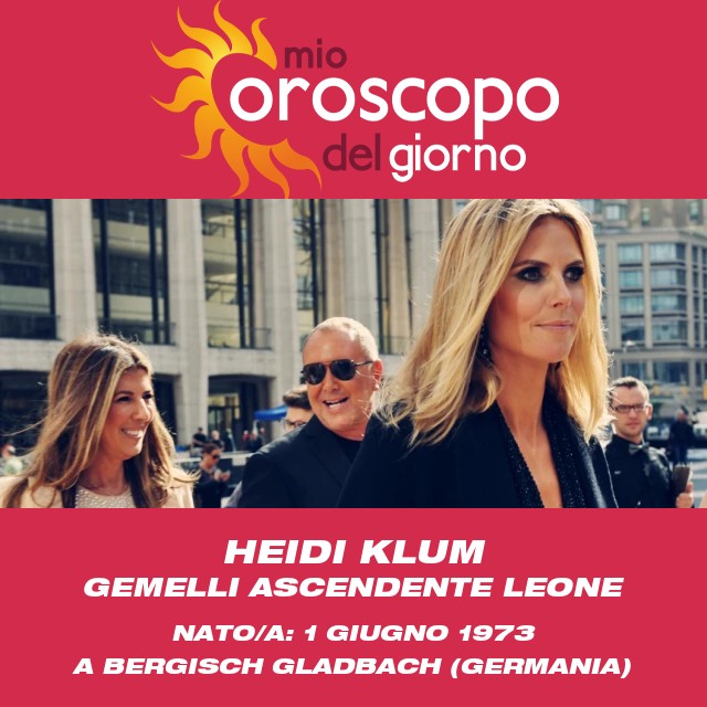 Heidi Klum: L\'Icona dei Gemelli Rivelata