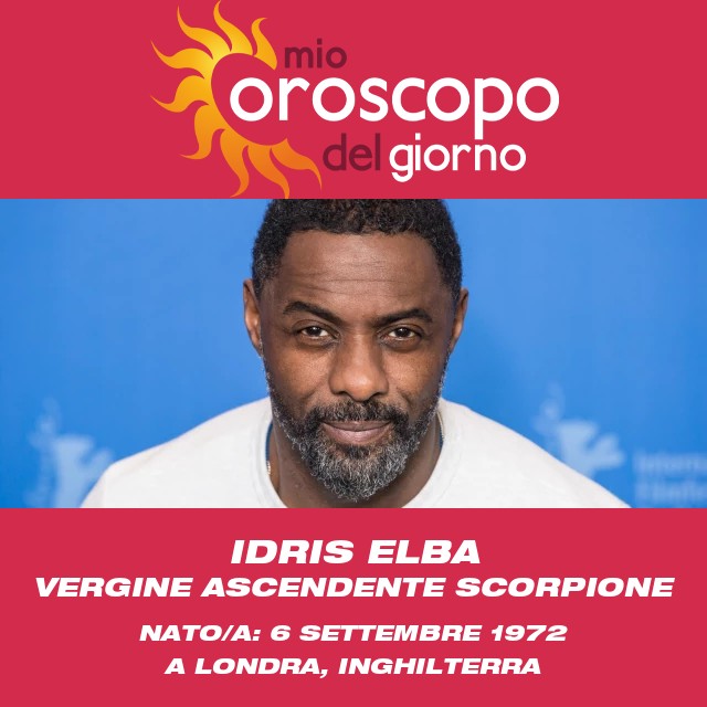 Insights astrologici del Virgo di Idris Elba può essere ottimizzato come \