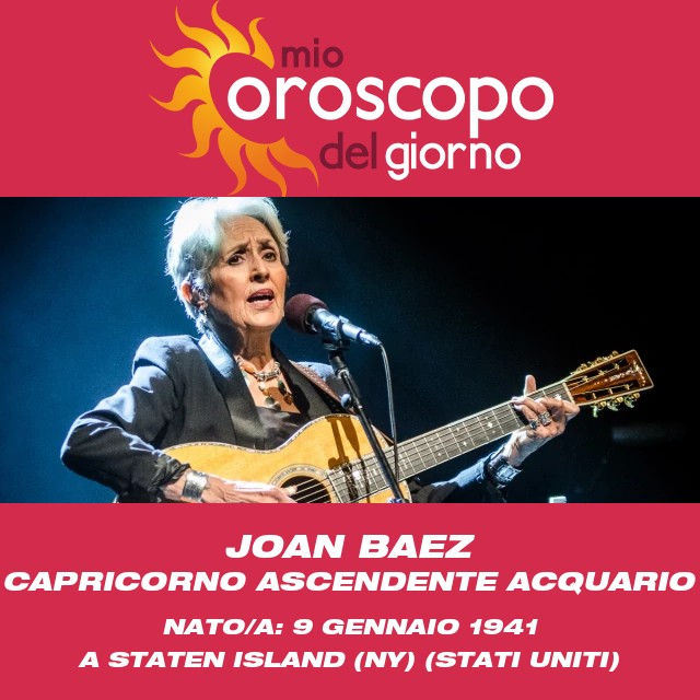 Insights sull\'astrologia del Capricorno di Joan Baez

Astrologia del Capricorno: Analisi e Influenze di Joan Baez