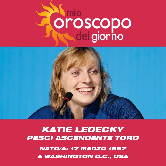 Katie Ledecky: Le intuizioni astrologiche di un Pesci Olimpico