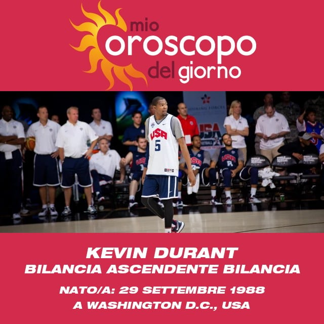 Kevin Durant: Approfondimenti astrologici su un atleta Bilancia