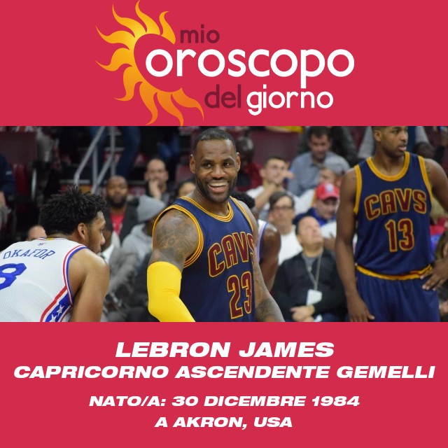 LeBron James: Un\'Icona del Capricorno