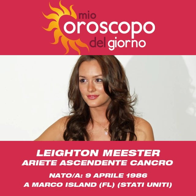 Leighton Meester: L\'Attrice Ariete Appassionata del Mondo dello Spettacolo