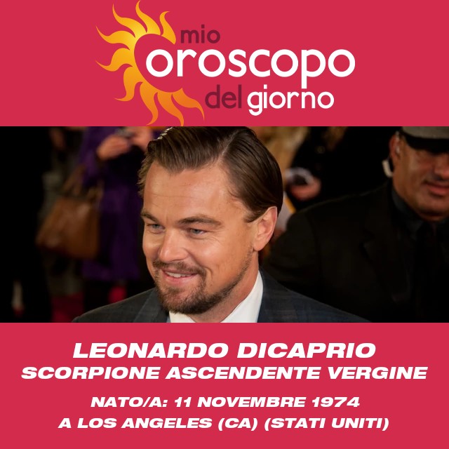 Approfondimenti Astrologici sul Segno dello Scorpione di Leonardo DiCaprio