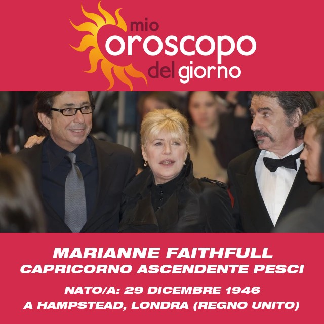 Marianne Faithfull: La Connessione Astrologica del Capricorno