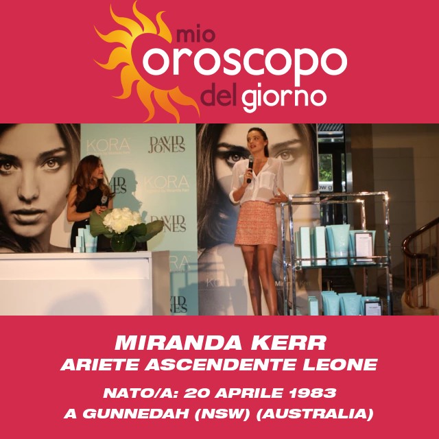 Le Caratteristiche dell\'Ariete di Miranda Kerr e Approfondimenti Astrologici