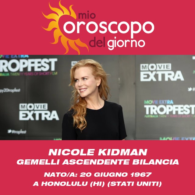 Nicole Kidman: La Stella dei Gemelli Svelata