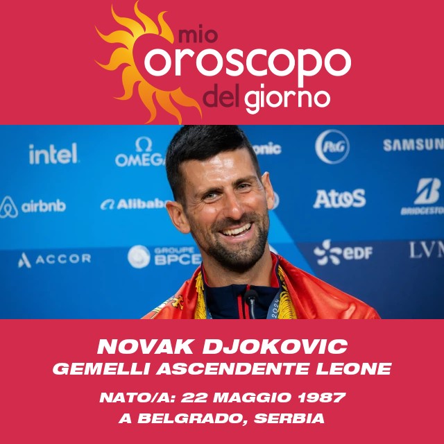 Il Ritratto Astrologico di Novak Djokovic: Influenza dei Gemelli