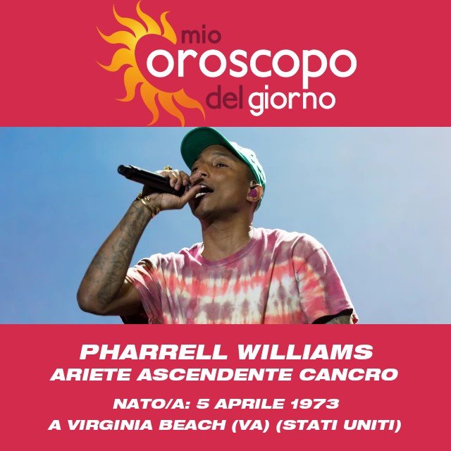 Pharrell Williams: L\'Influenza Celestiale di un Ariete