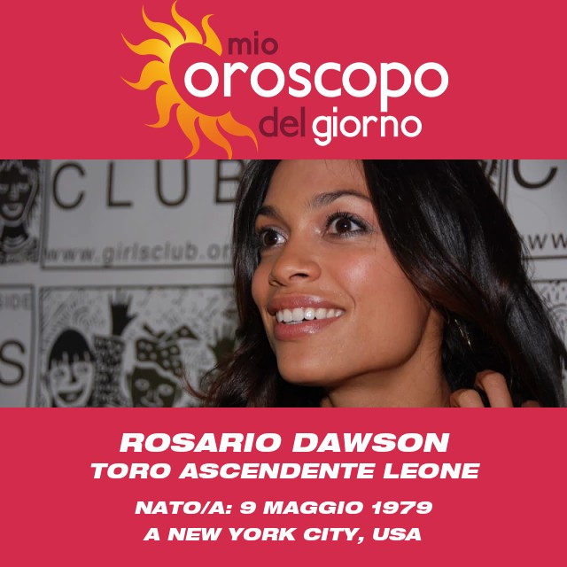 Rosario Dawson: L\'influenza del Toro spiegata