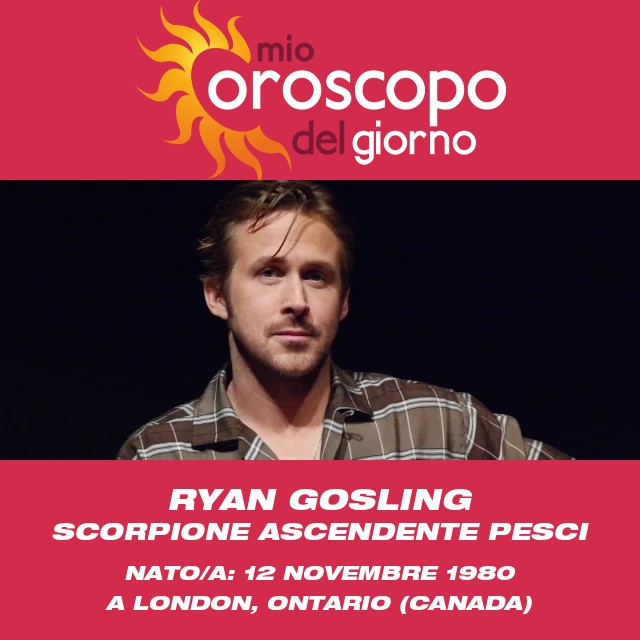 Ryan Gosling: I Segreti Astrologici di uno Scorpione