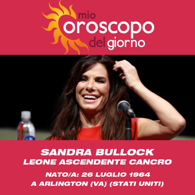 Il Ritratto Astrologico di Sandra Bullock: L\'Influenza del Segno Leone