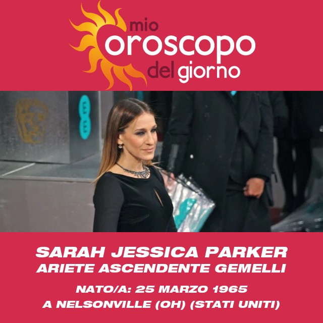 Scoprire i tratti dell\'Ariete di Sarah Jessica Parker