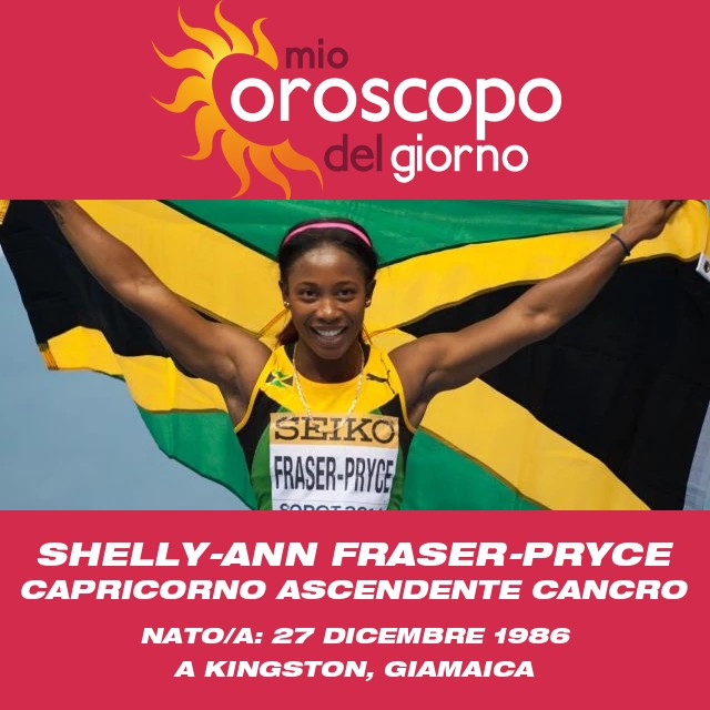 Approfondimenti Astrologici su Shelly-Ann Fraser-Pryce