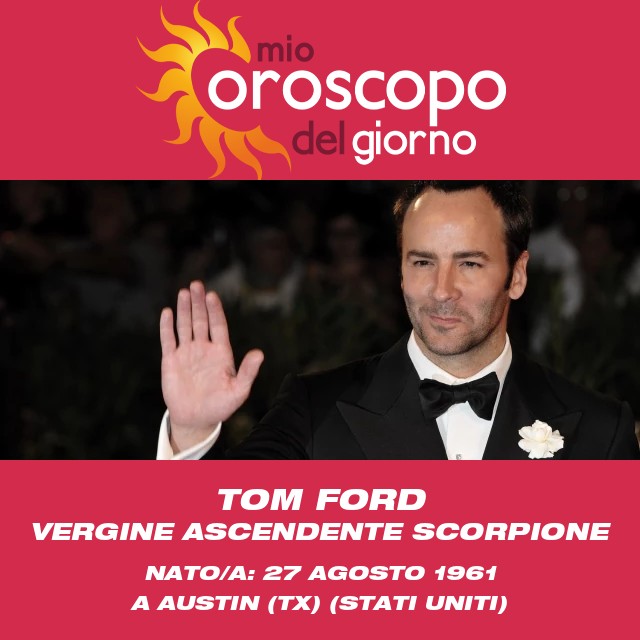 Tom Ford: Un Visionario della Moda