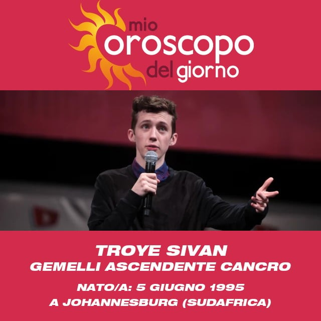 Troye Sivan: L\'astrologia dei Gemelli spiegata