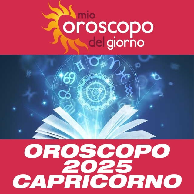 Oroscopo annuale 2025 per Capricorno