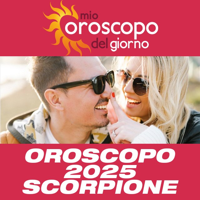 Oroscopo annuale 2025 per Scorpione