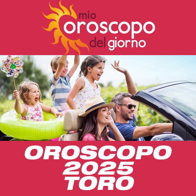 Oroscopo annuale 2025 per Toro
