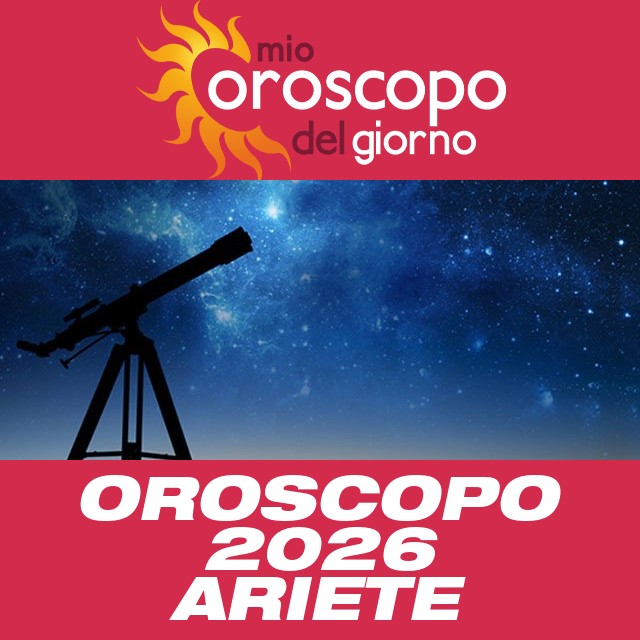 Oroscopo annuale 2026 per Ariete