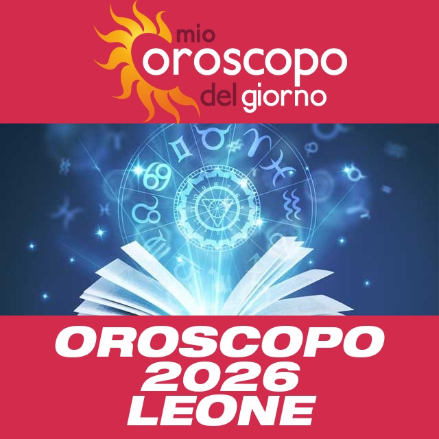 Oroscopo annuale 2026 per Leone