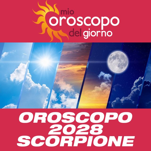 Oroscopo annuale 2028 per Scorpione